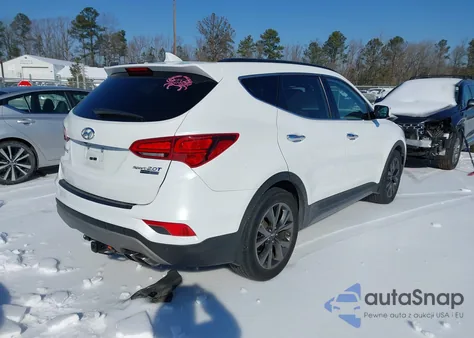 2018 Hyundai Santa Fe Sport 2.0T Ultimate from USA, damaged, VIN 5XYZWDLA6JG566676